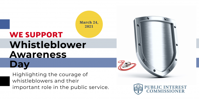 Whistleblower Awareness Day graphic
