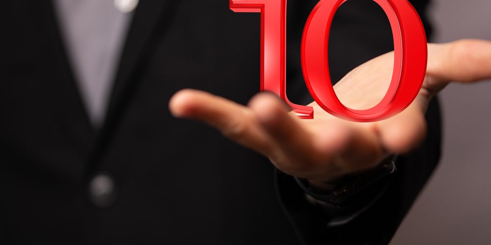 10,Years,Anniversary,Celebration,Logotype,With,Elegant,Celebration